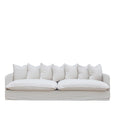 Singita Four Seater Sofa Sand | Uniqwa Furniture - Collector Store Sydney