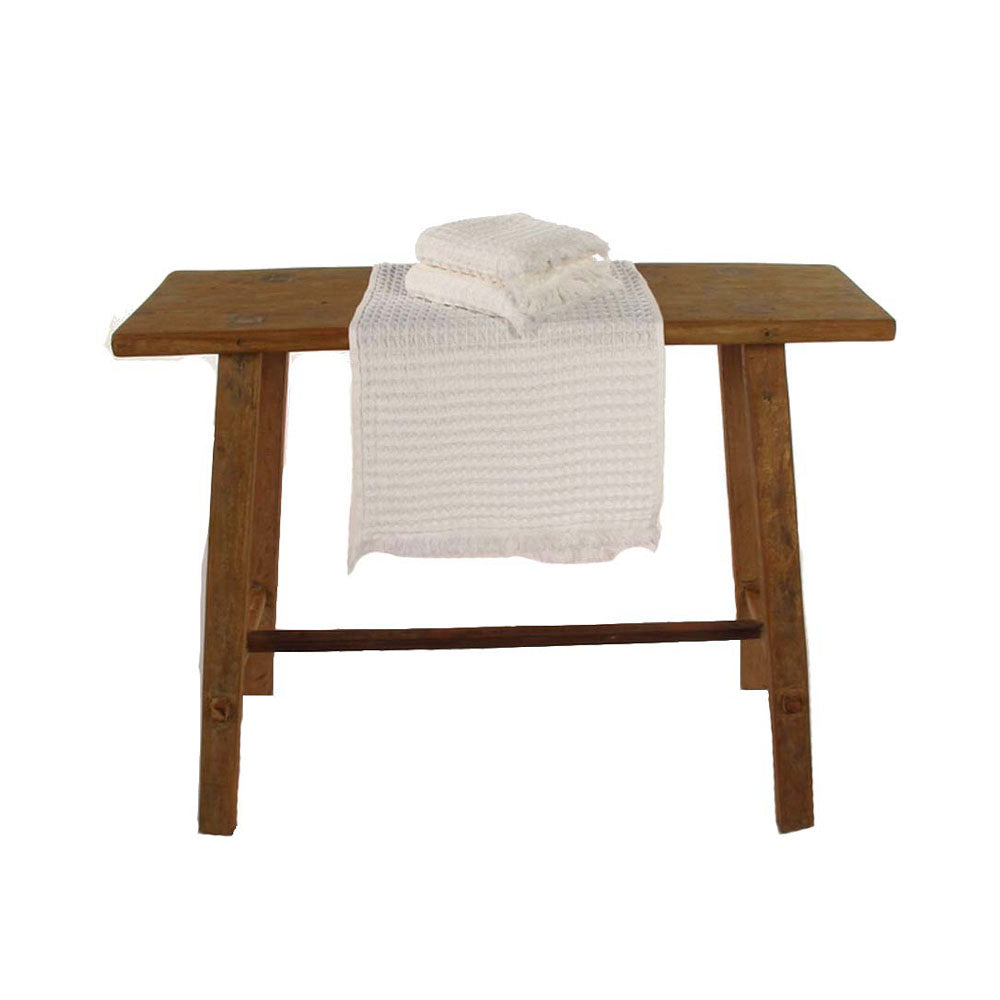 Waffle Hand Towel | White - Collector Store Sydney