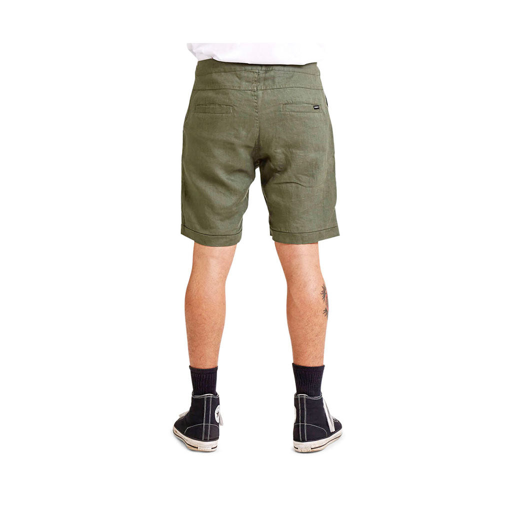 Mr Simple Tanner Short Fatigue Linen-SALE - Collector Store
