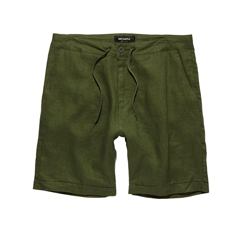 Mr Simple Tanner Short Fatigue Linen-SALE - Collector Store