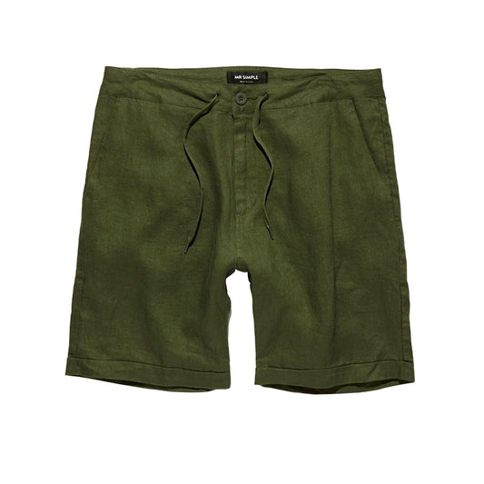 Mr Simple Tanner Short Fatigue Linen-SALE - Collector Store
