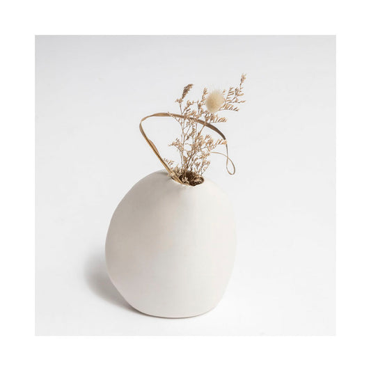 Ned Collections Great Harmie Vase - White - Collector Store