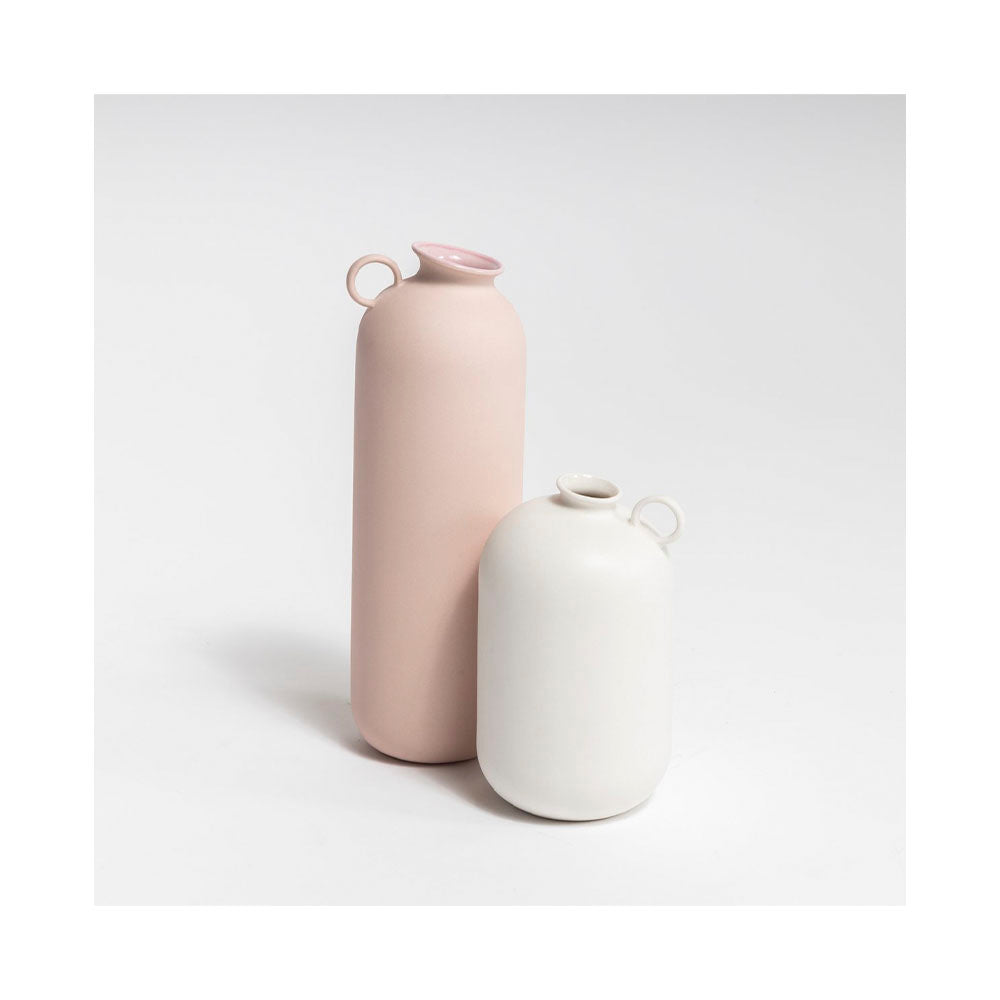Ned Collections Medium Flugen Vase - White - Collector Store