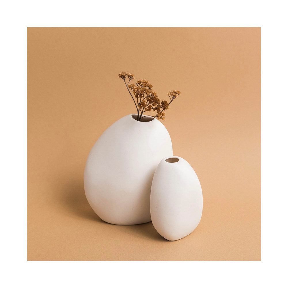 Ned Collections Pipi Harmie Vase - White - Collector Store