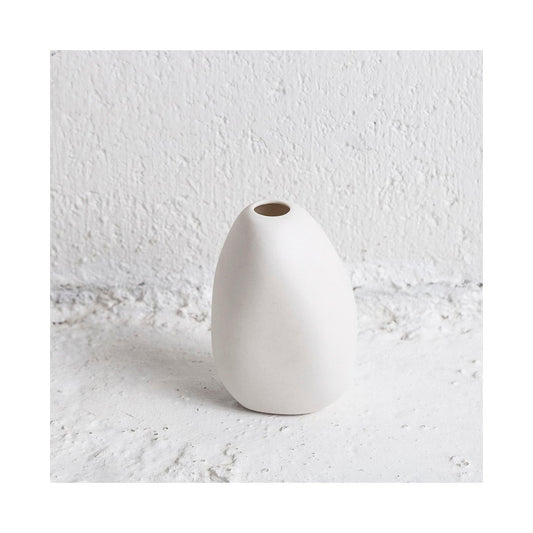 Ned Collections Pipi Harmie Vase - White - Collector Store