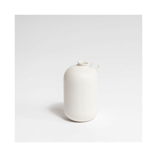 Ned Collections Medium Flugen Vase - White - Collector Store