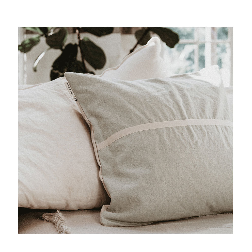 Wanderful Cushion Cover Mist | Natural 60 x 60 - Collector Store Sydney