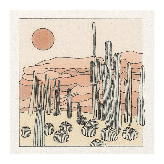 Desert Scene Art Print | Daren Thomas Magee - Collector Store