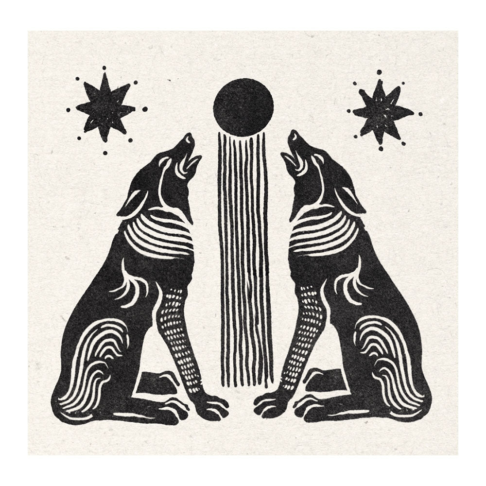 Wolf Pair Art Print | Daren Thomas Magee - Collector Store