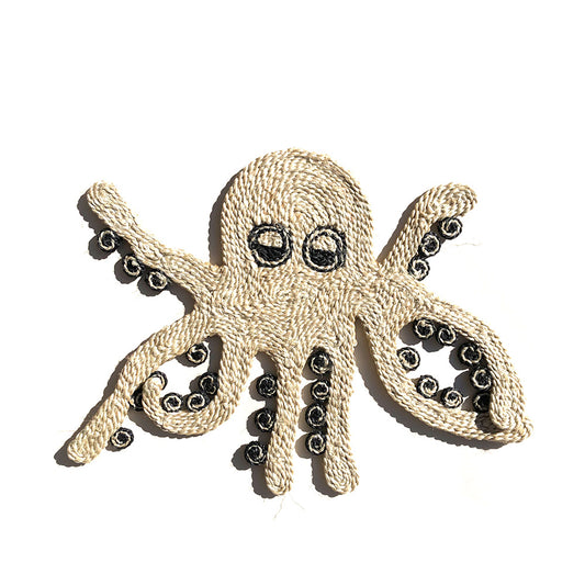 The Jacksons Woven Octopus Placemat - Natural - Collector Store