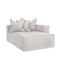 Hendrix Chaise Sofa Right Arm Sand | Uniqwa Furniture - Collector Store Sydney