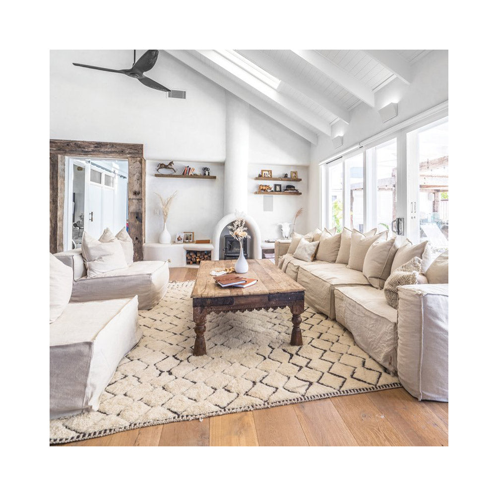 Hendrix Sofa Right Arm Sand | Uniqwa Furniture - Collector Store Sydney