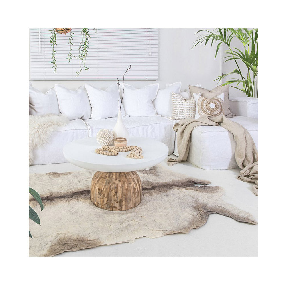 Hendrix One Seater Sofa Right Arm White | Uniqwa Furniture - Collector Store