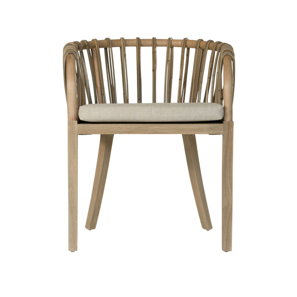 Malawi Tub Dining Chair - Natural | Uniqwa Furniture - Collector Store