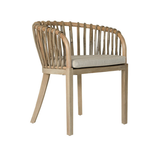 Malawi Tub Dining Chair - Natural | Uniqwa Furniture - Collector Store