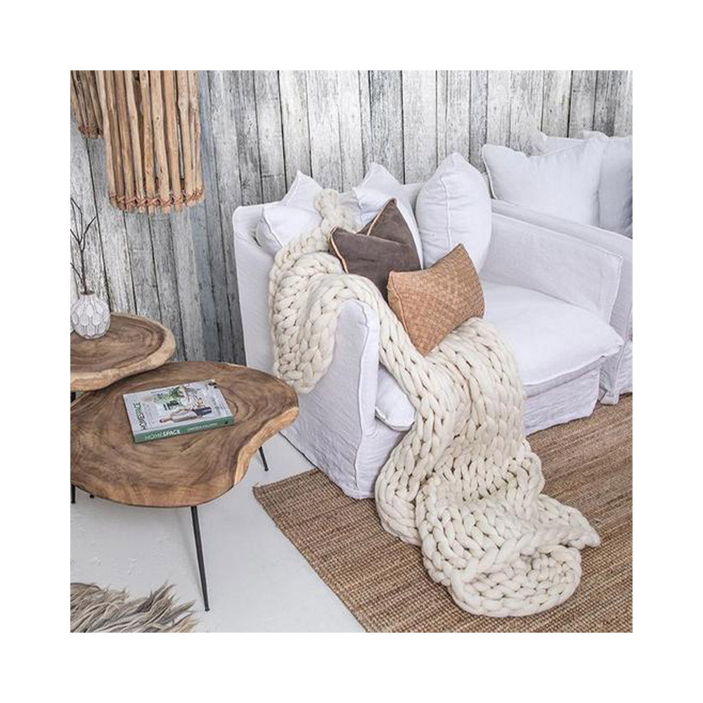 Singita One Seater Sofa Sand | Uniqwa Furniture - Collector Store