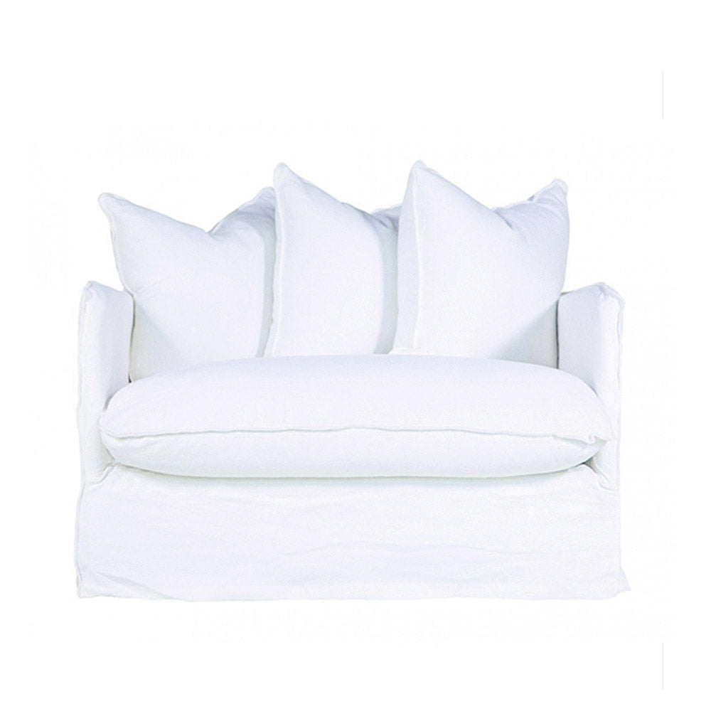 Singita One Seater Sofa White | Uniqwa Furniture - Collector Store