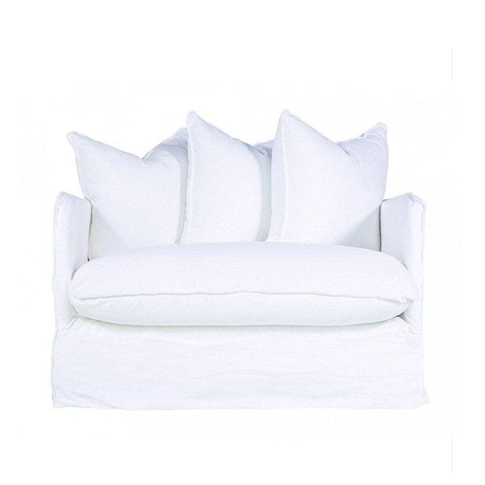 Singita One Seater Sofa White | Uniqwa Furniture - Collector Store Sydney