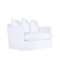 Singita One Seater Sofa White | Uniqwa Furniture - Collector Store Sydney