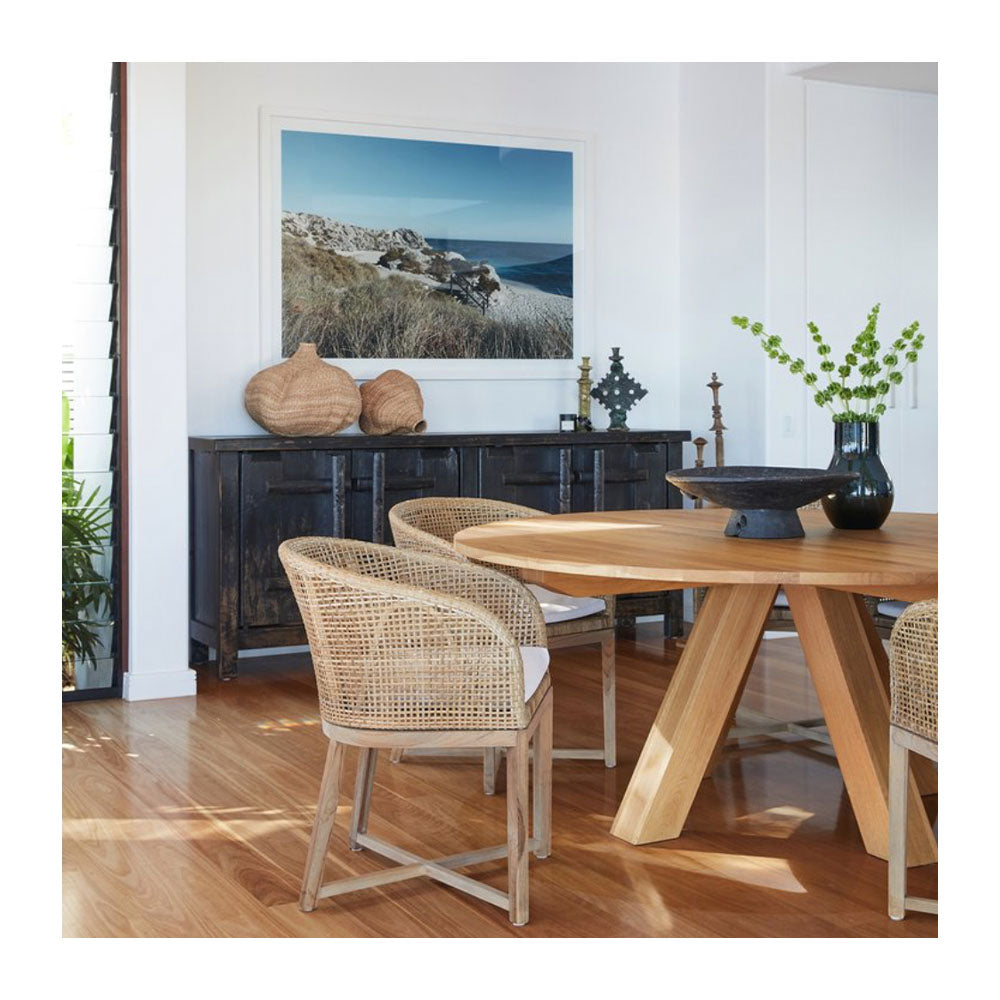 Tula Dining Chair - Natural | Uniqwa Furniture - Collector Store Sydney