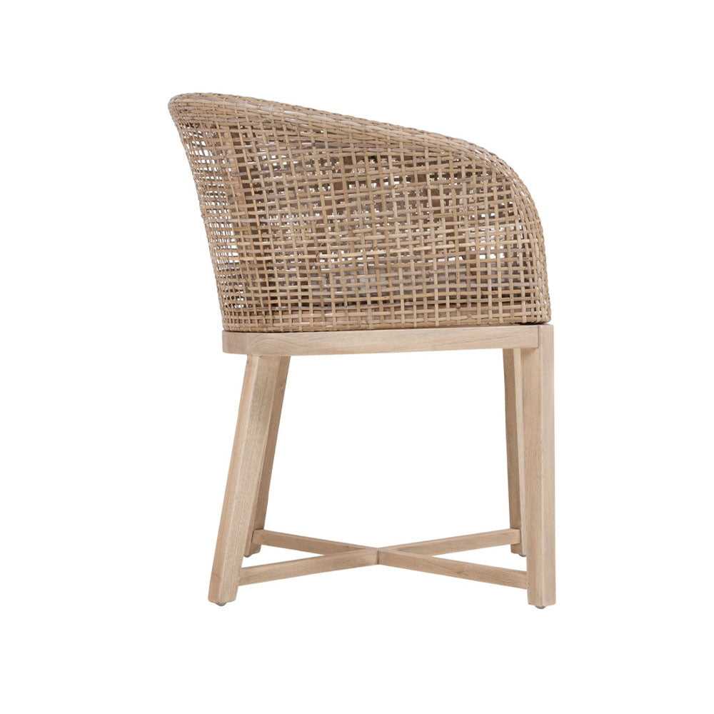 Tula Dining Chair - Natural | Uniqwa Furniture - Collector Store