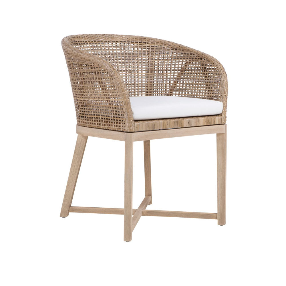 Tula Dining Chair - Natural | Uniqwa Furniture - Collector Store