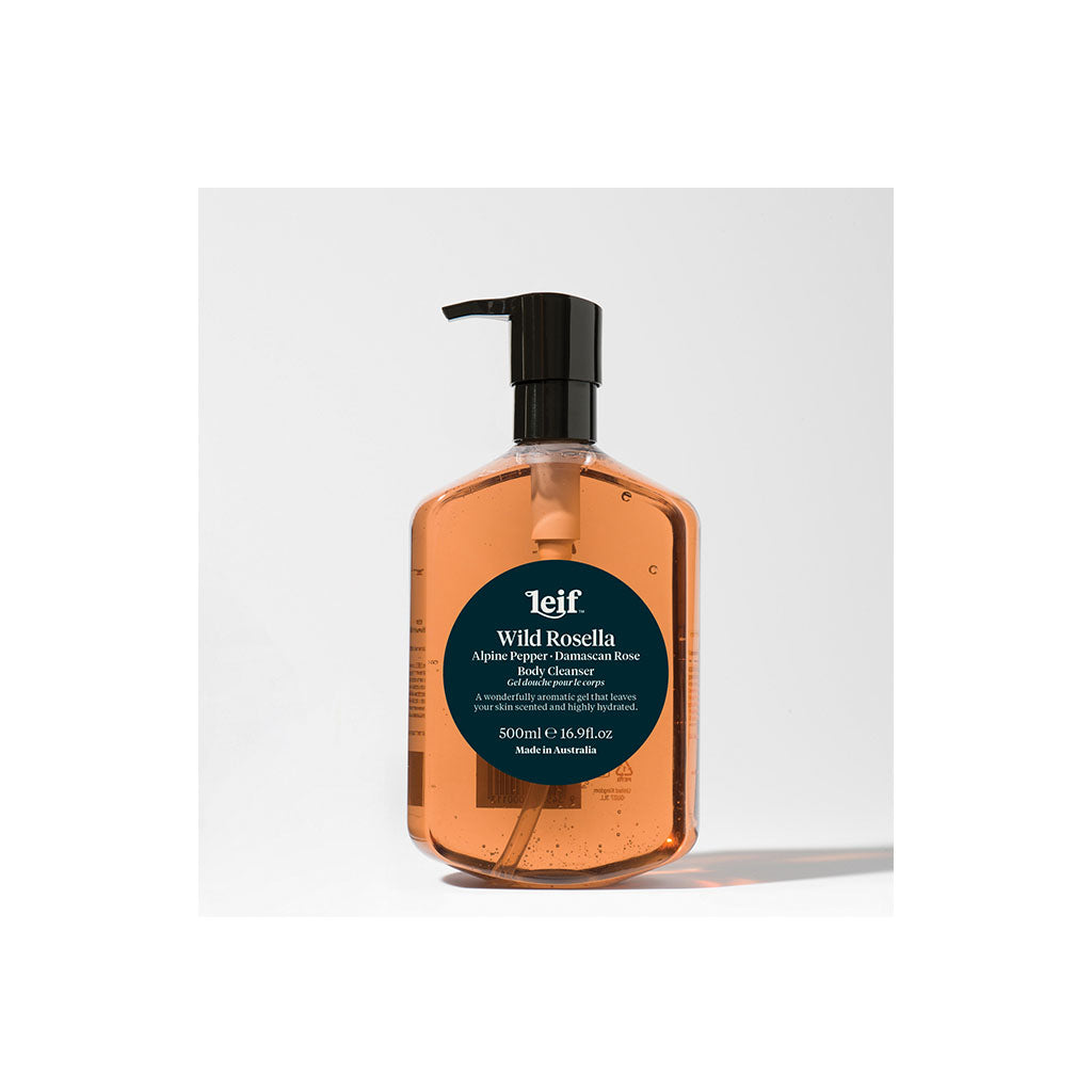 Leif Wild Rosella Body Cleanser 500ml - Collector Store