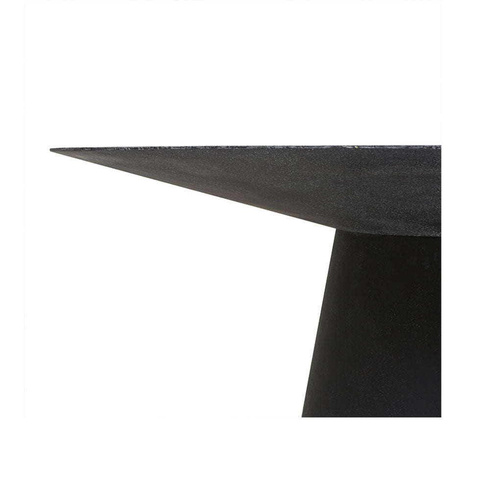 Livorno Outdoor Dining Table Black - Collector Store