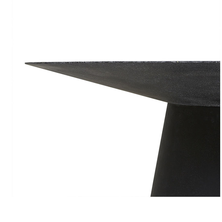 Livorno Outdoor Dining Table Black Speckle - Collector Store Sydney