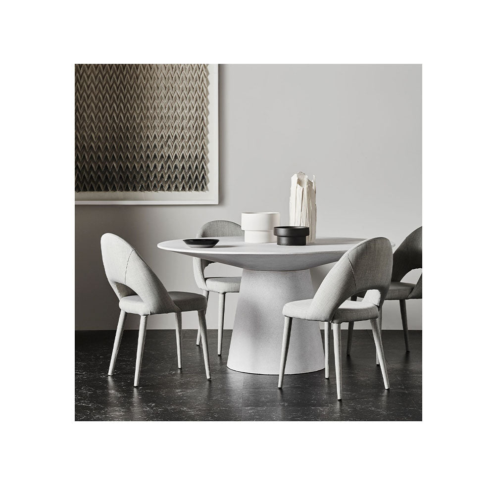 Livorno Outdoor Dining Table White Speckle - Collector Store Sydney