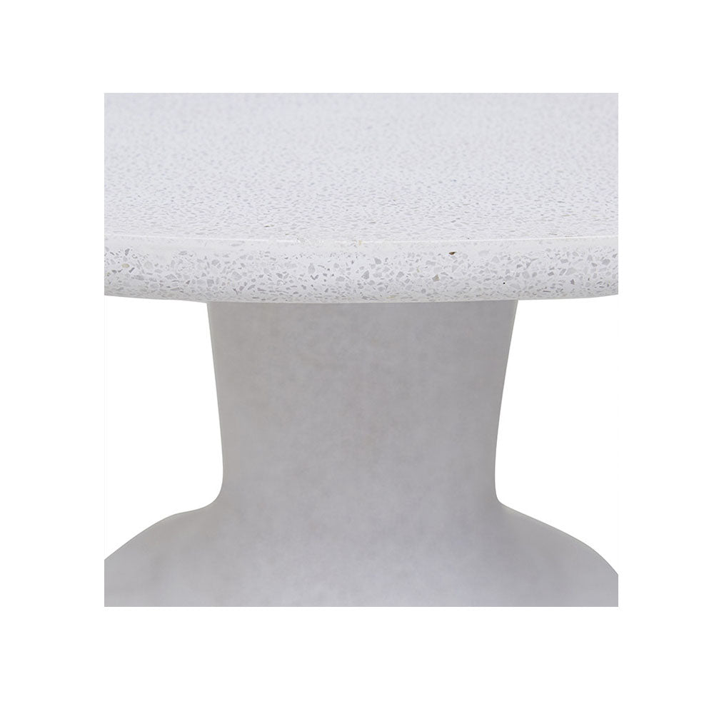 Livorno Outdoor Cafe Table White Speckle - Collector Store