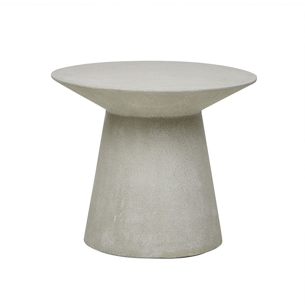 Livorno Outdoor Round Side Table Grey Speckle - Collector Store