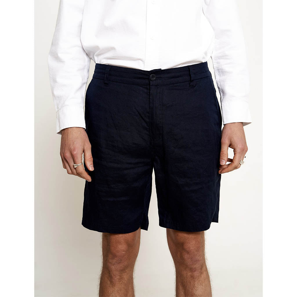 Mr Simple Tanner 2.0 | Navy Linen - Collector Store