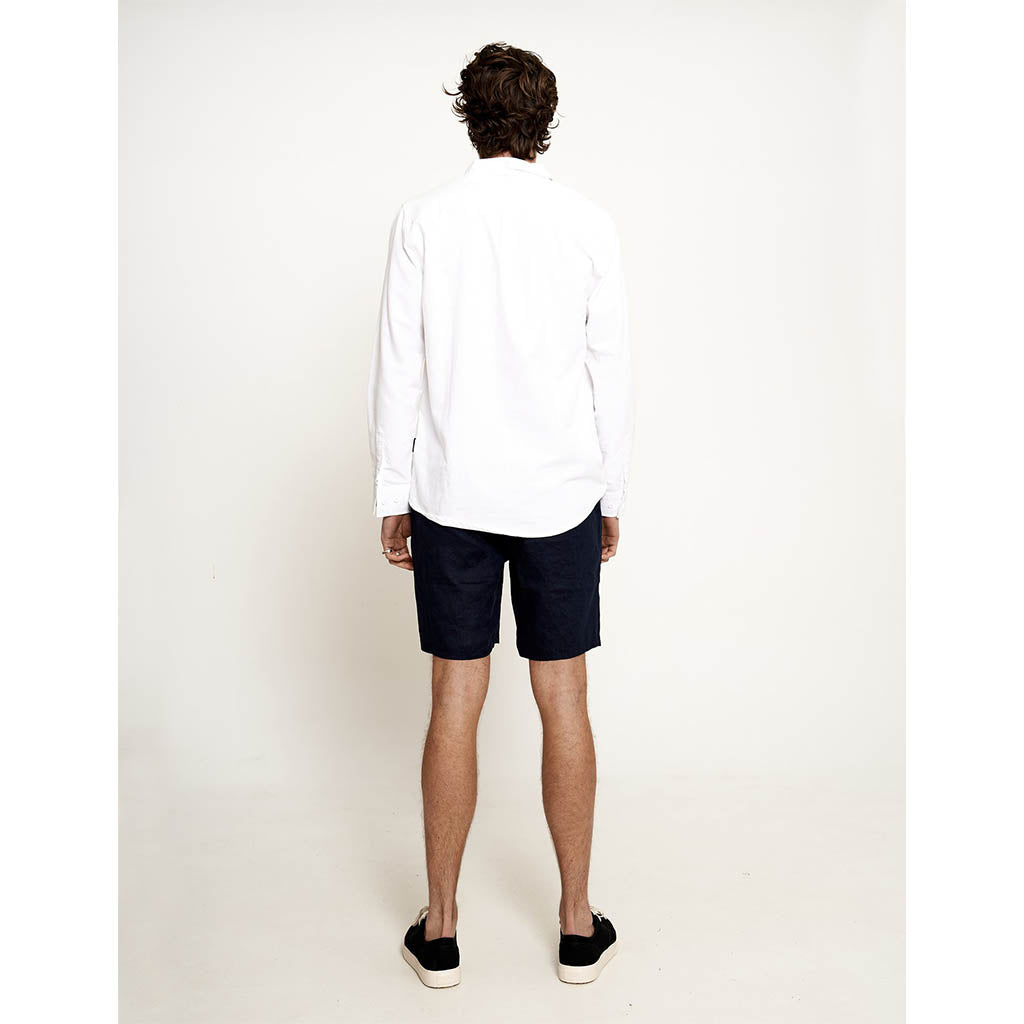 Mr Simple Tanner 2.0 | Navy Linen - Collector Store